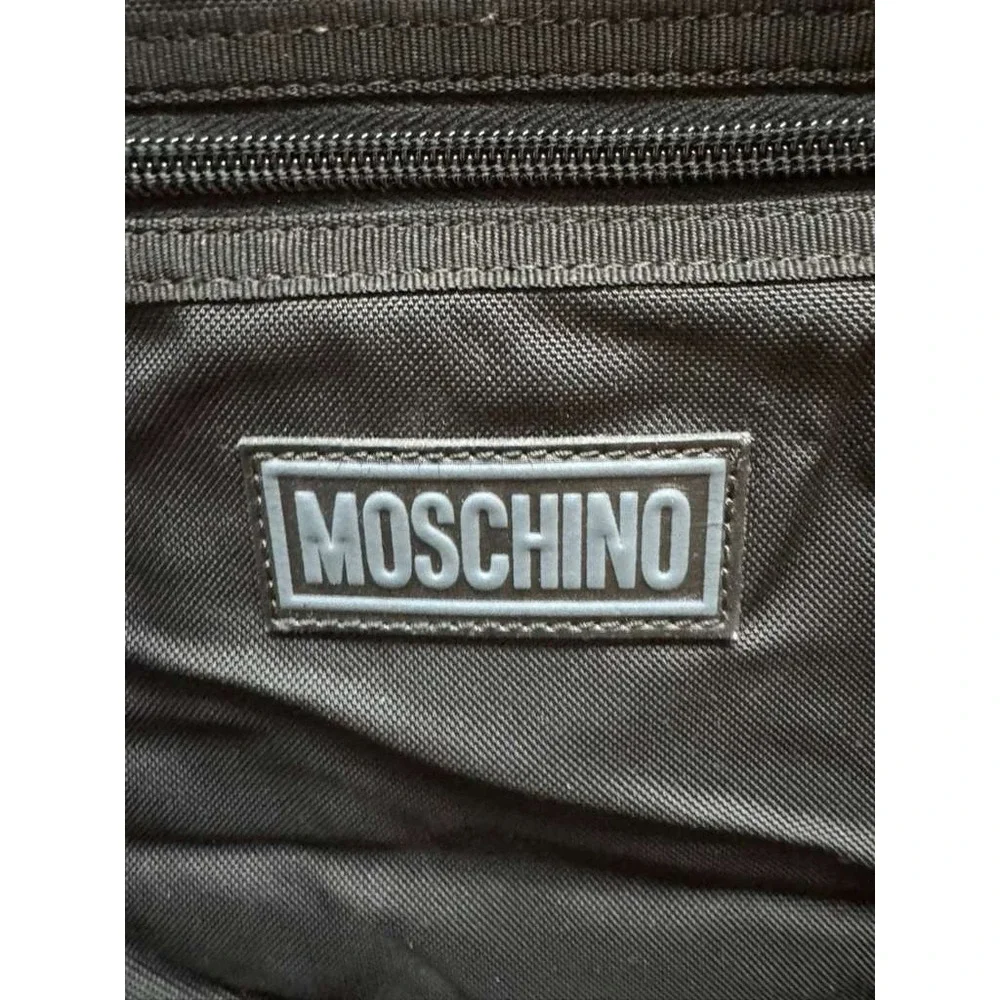 Moschino Nylon Convertible Travel Luggage Garment Bag‎ Black Large 20